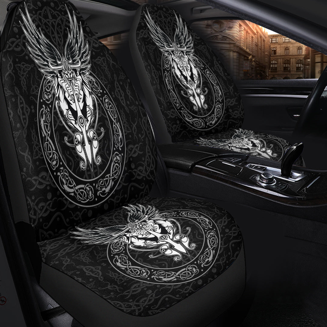 Viking Car Seat Cover Odin Wing Viking Style