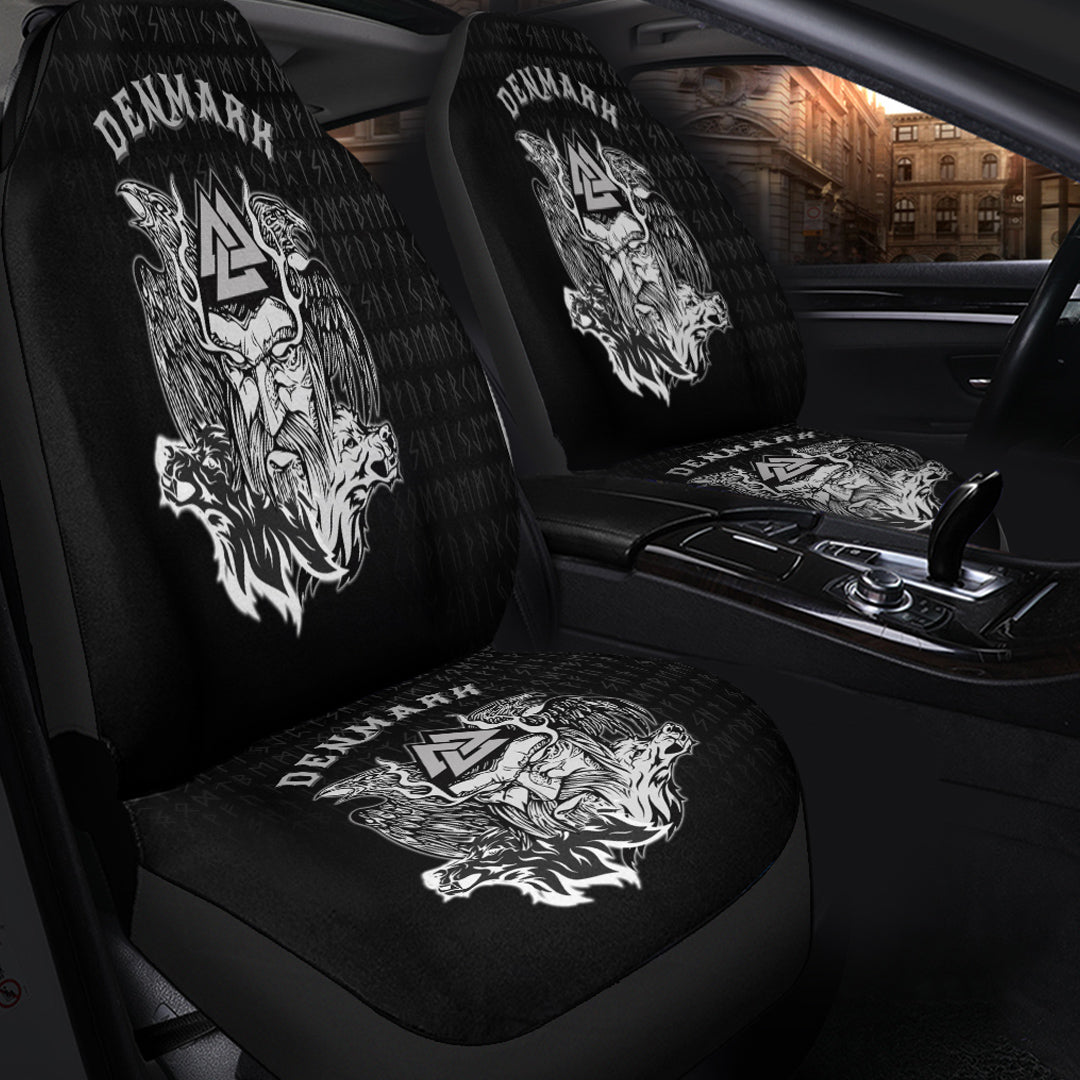 Viking Car Seat Cover Denmark Odin Viking Set