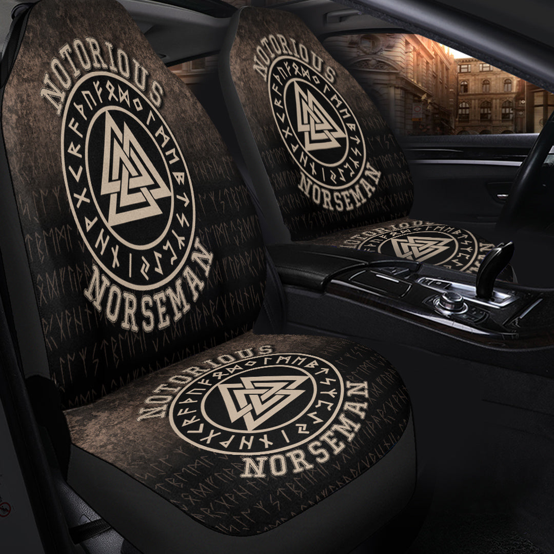 Viking Car Seat Cover Notorious Norseman