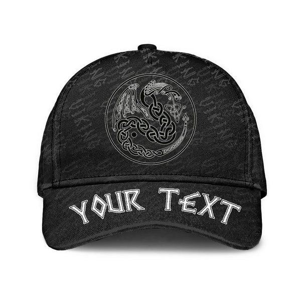 Custom Viking Classic Cap Celtic Dragon Nation