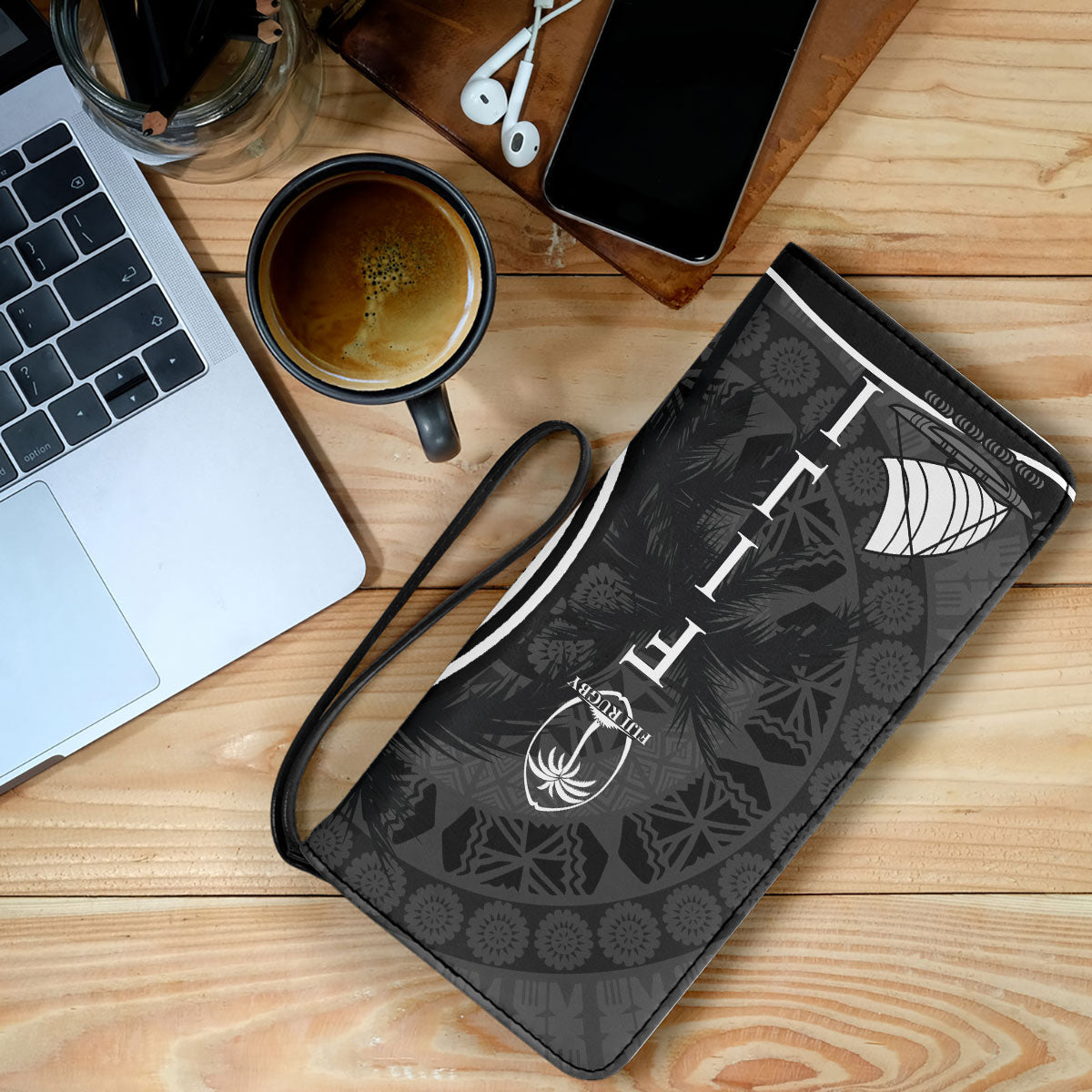 Fiji Rugby Clutch Purse