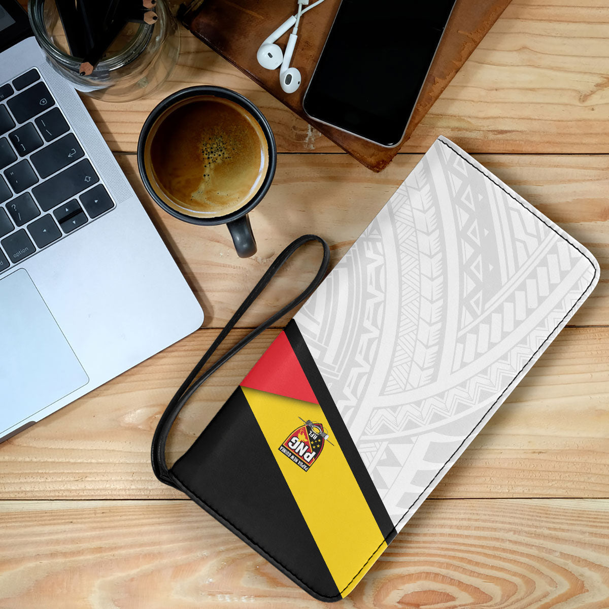 Papua New Guinea Rugby Hunters Clutch Purse