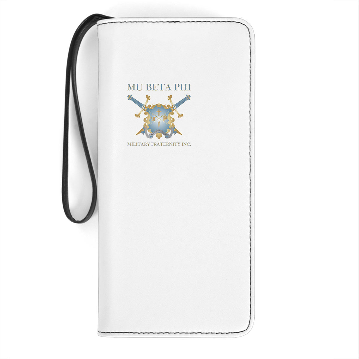 Fraternity Clutch Purse - Mu Beta Phi Clutch Purse Original White Style