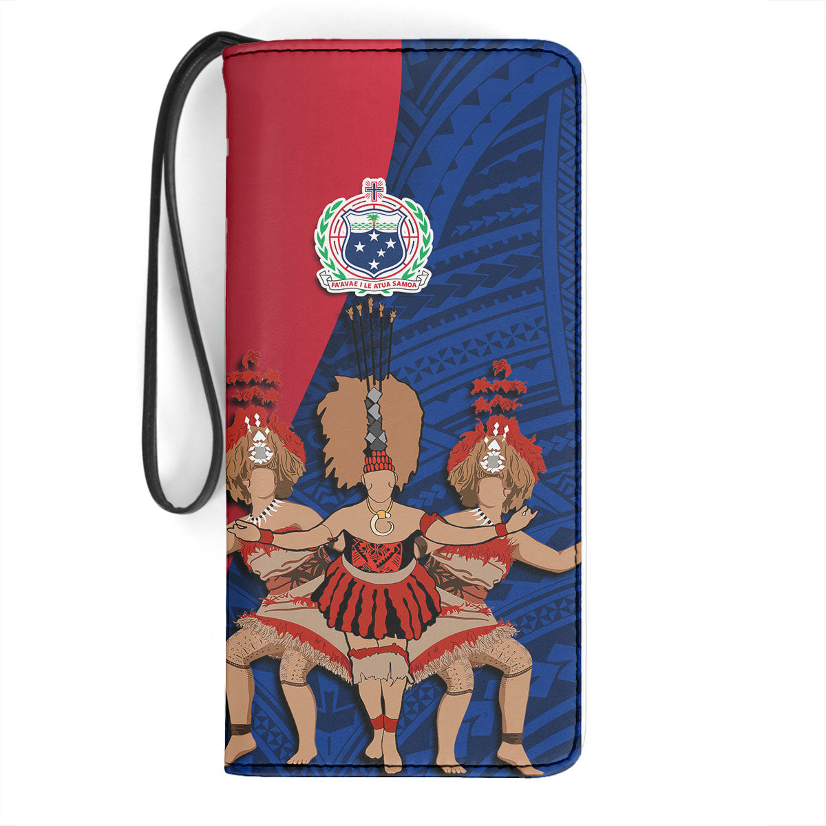 Samoa Independence Day Clutch Purse Celebrating Dance Style