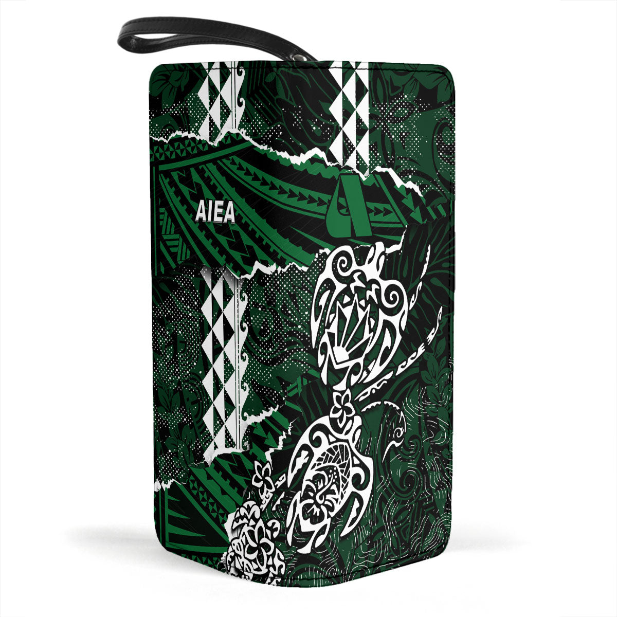 Hawaii Aiea High School Clutch Purse Polynesian Turtle Style