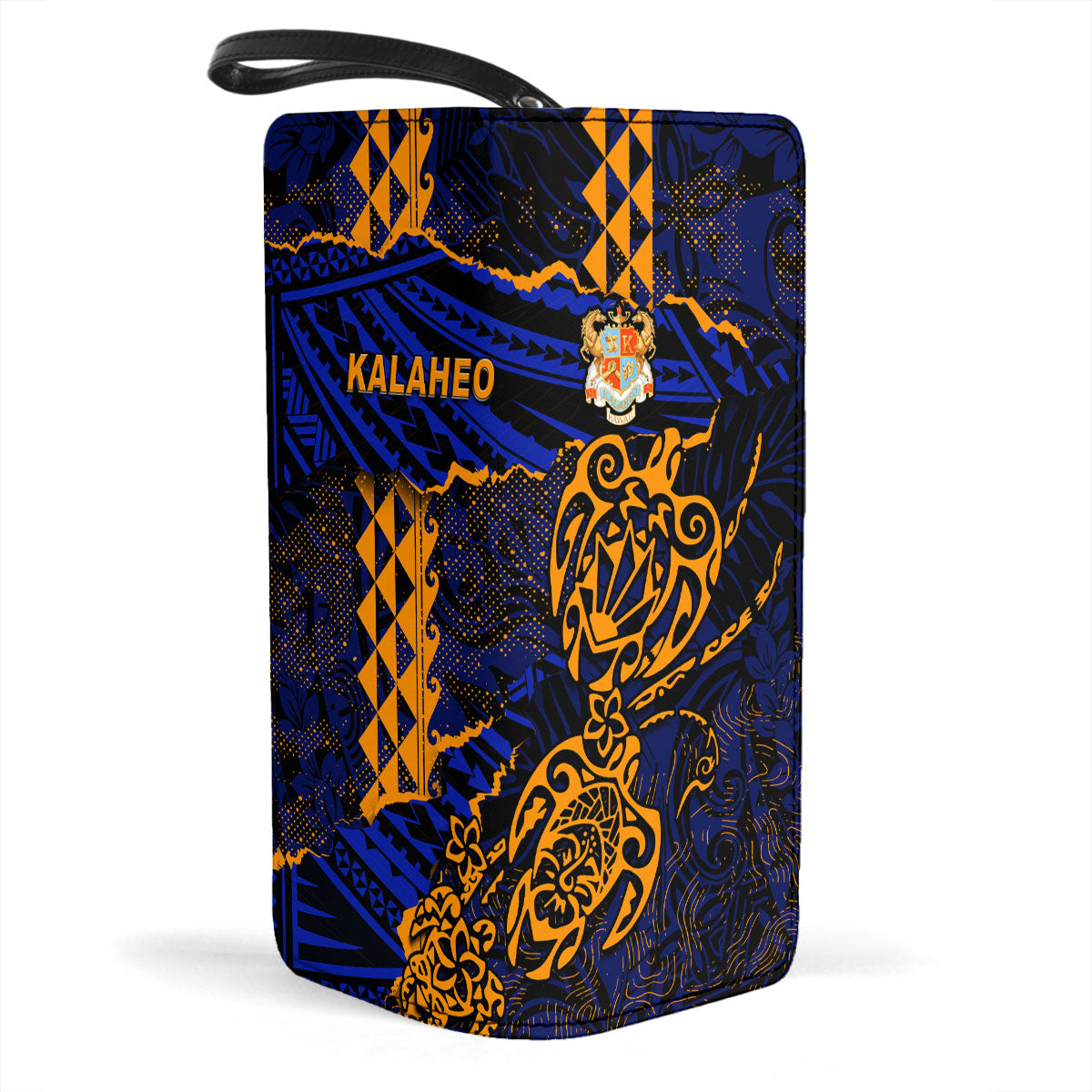 Hawaii Kalaheo High School Clutch Purse Polynesian Turtle Style