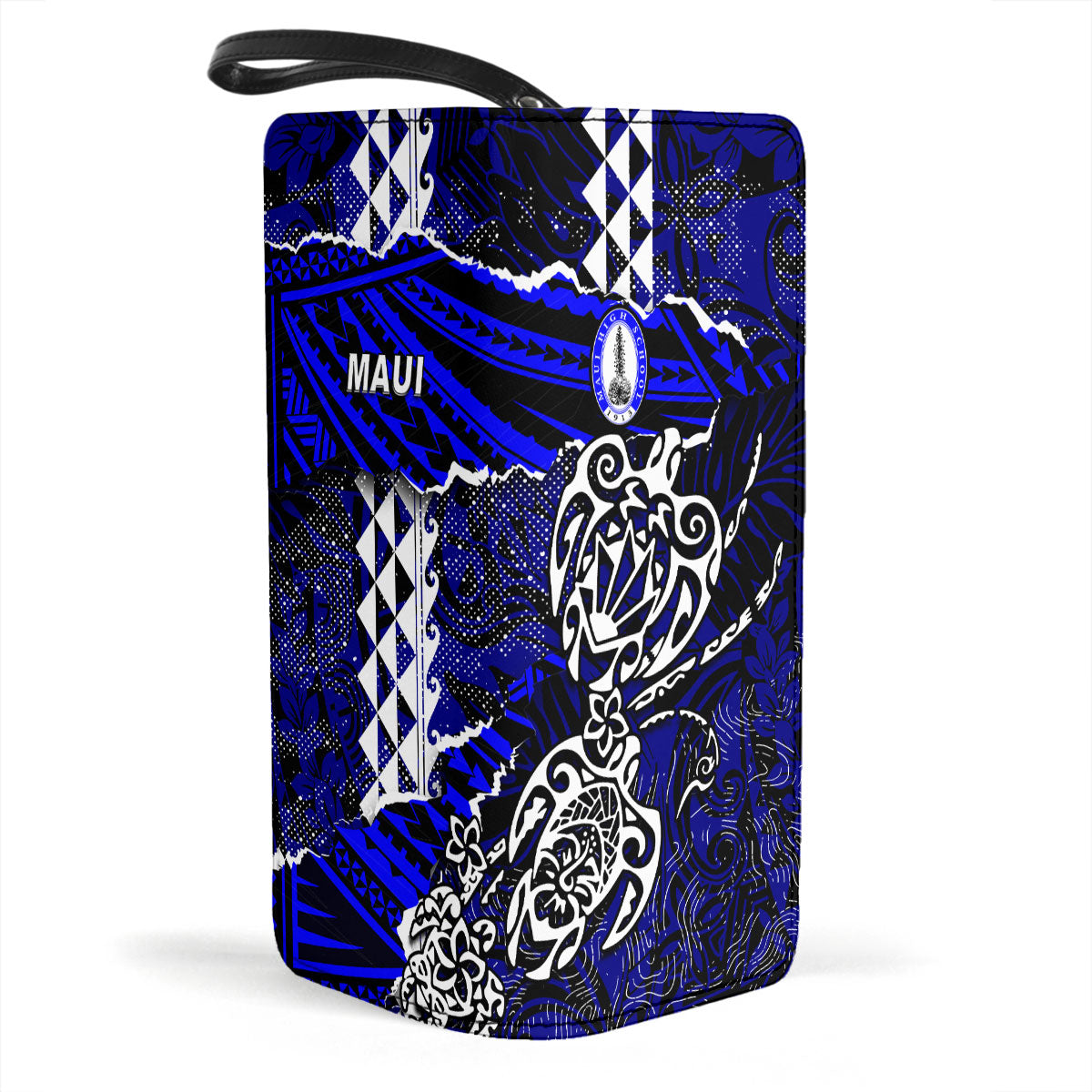 Hawaii Maui High School Clutch Purse Polynesian Turtle Style