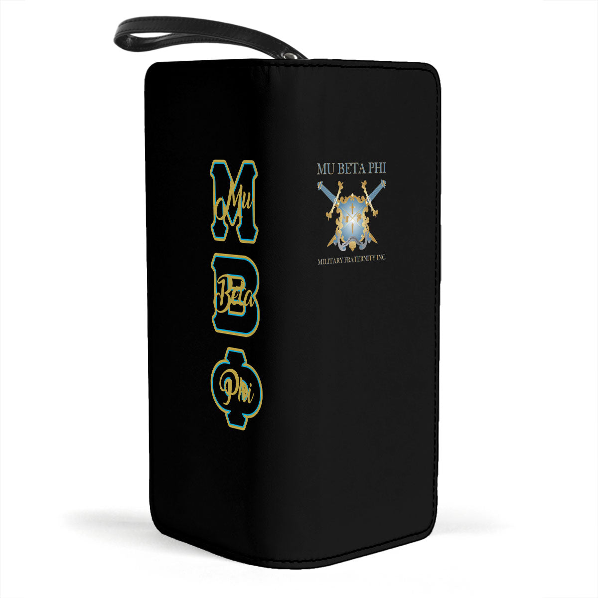 Fraternity Clutch Purse - Mu Beta Phi Clutch Purse Original Black Style