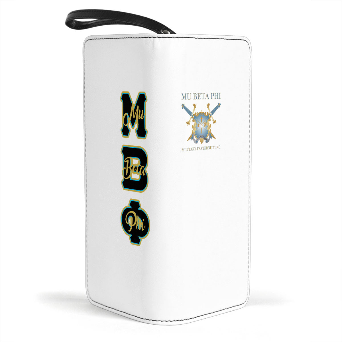 Fraternity Clutch Purse - Mu Beta Phi Clutch Purse Original White Style