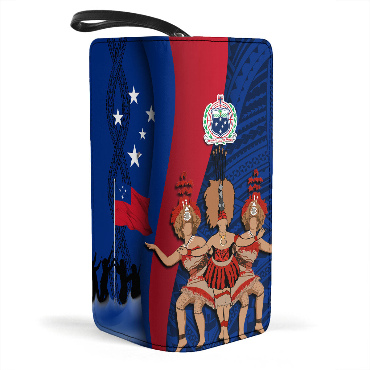 Samoa Independence Day Clutch Purse Celebrating Dance Style