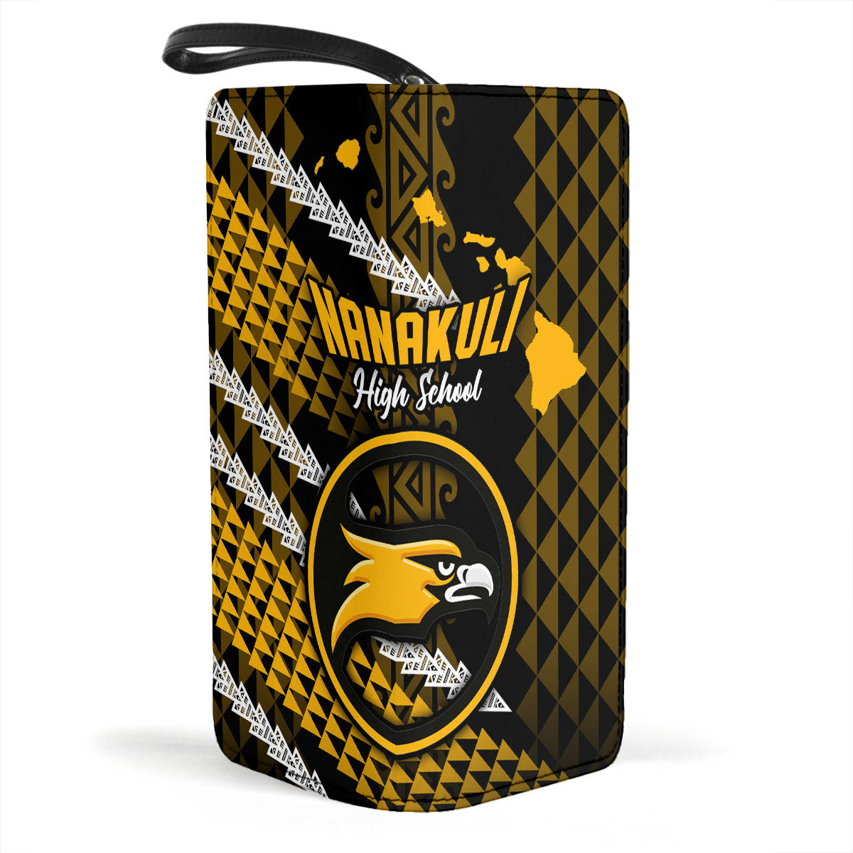 Hawaii Nanakuli High School Clutch Purse Map Style