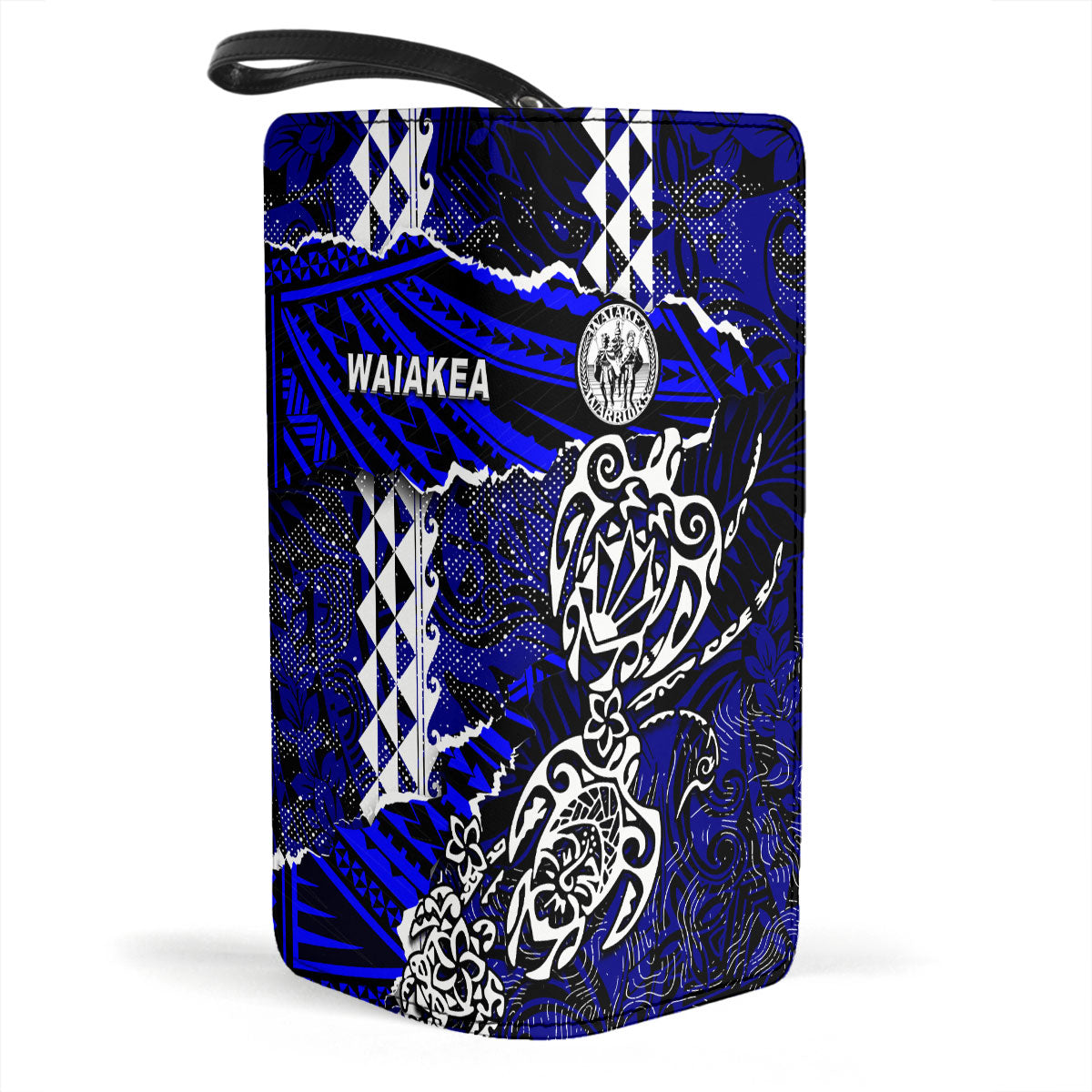 Hawaii Waiakea High School Clutch Purse Polynesian Turtle Style