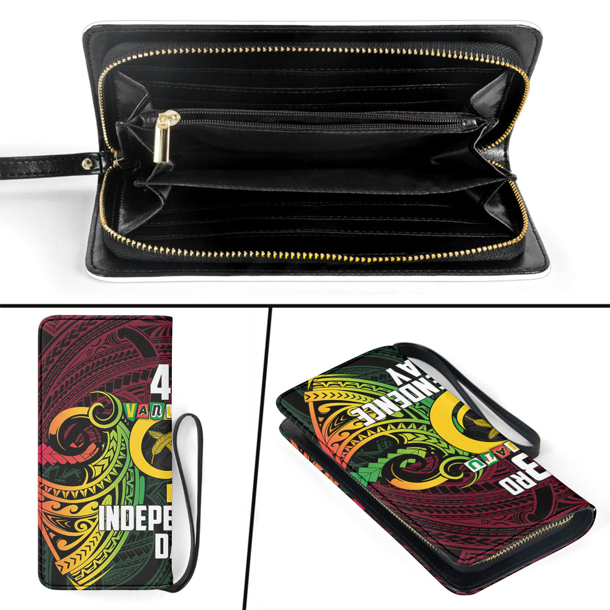 Vanuatu Clutch Purse Independence Day 43rd Anniversary Style 2