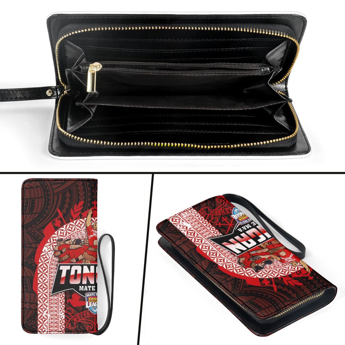 Tonga Mate Ma'a Rugby League Clutch Purse