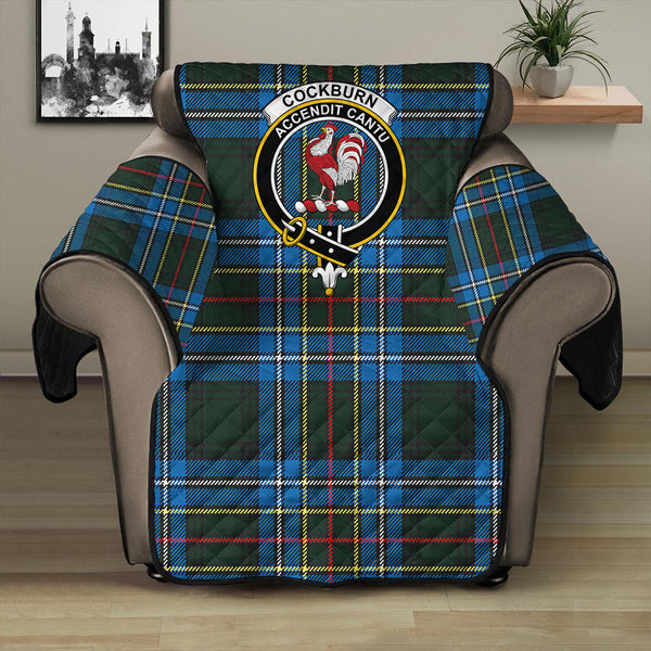 Cockburn Modern Tartan Classic Crest Sofa Protector