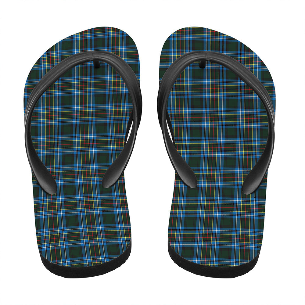 Cockburn Modern Tartan Plaid Flip Flop