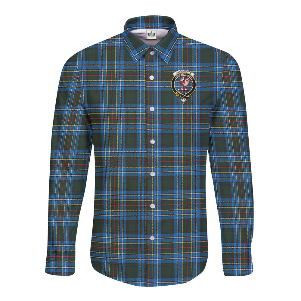 Cockburn ModernTartan Crest Long Sleeve Button Shirt