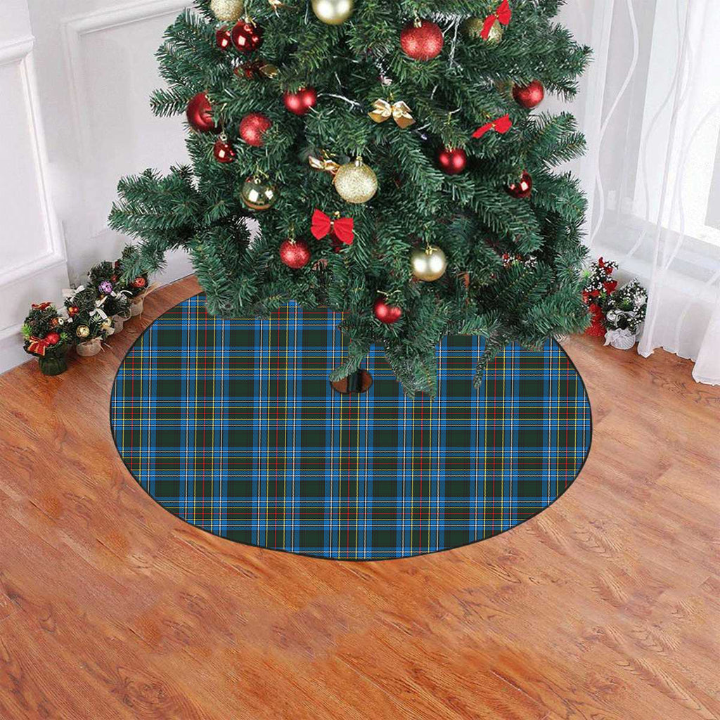 Cockburn Modern Tartan Plaid Christmas Tree Skirt