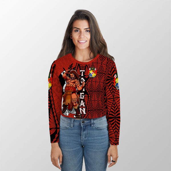 Custom Tonga The Tonga Terror Croptop Long T Shirt