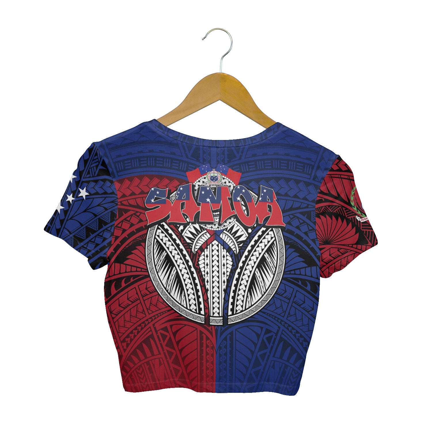 Samoa Independence Day 1st June Croptop T Shirt