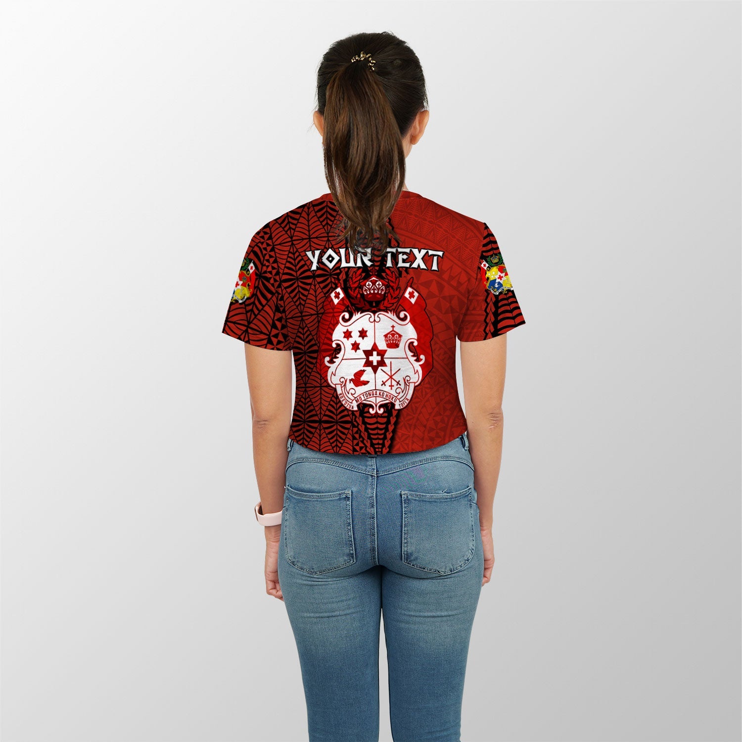 Custom Tonga The Tonga Terror Croptop T Shirt