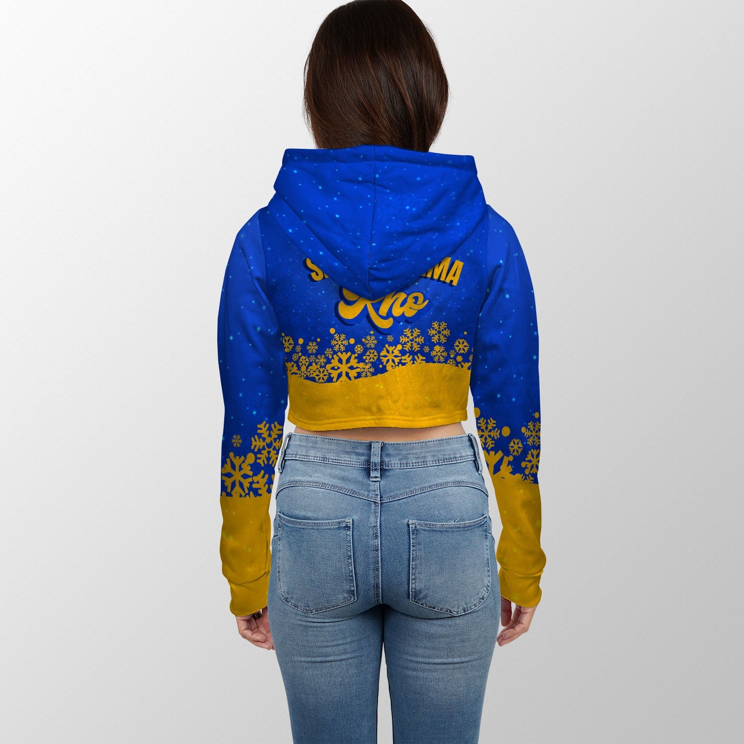 Sorority Shirt - Sigma Gamma Rho Christmas Girl Croptop Hoodie Pretty Poodles Style