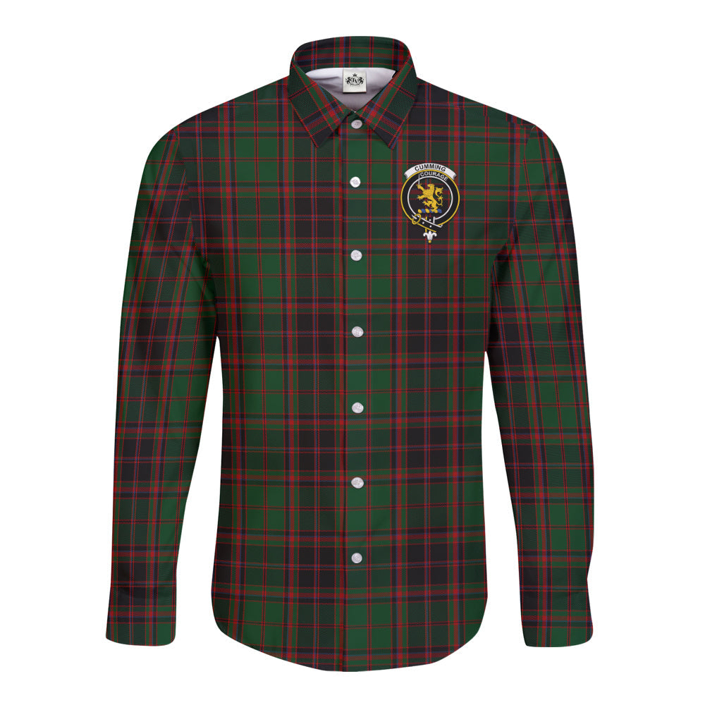 Cumming Buchan HuntingTartan Crest Long Sleeve Button Shirt