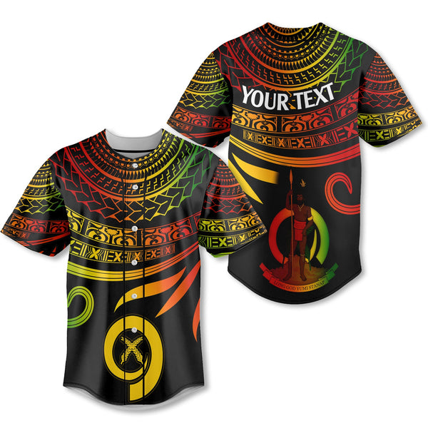 Custom Vanuatu Baseball Jersey Happy Independence Polynesian Proud To Be A Ni Van V2