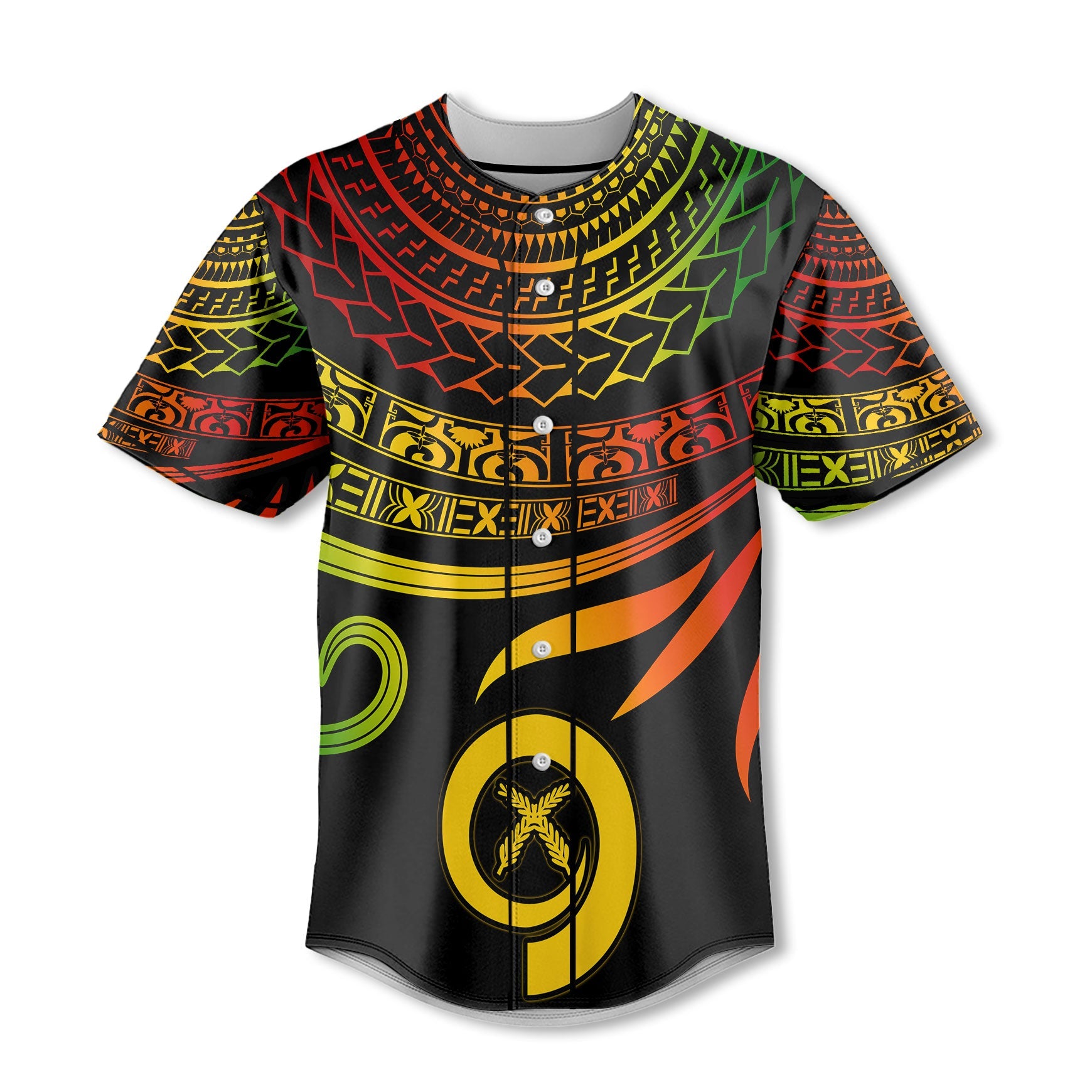 Custom Vanuatu Baseball Jersey Happy Independence Polynesian Proud To Be A Ni Van V2