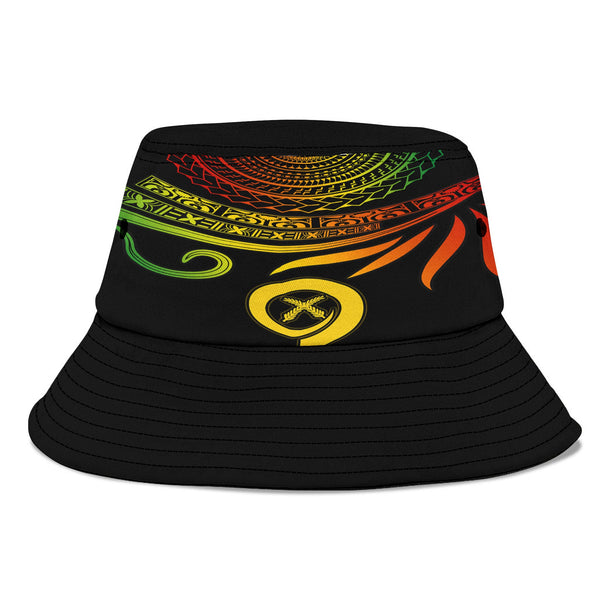 Custom Vanuatu Bucket Hat Happy Independence Polynesian Proud To Be A Ni Van V2