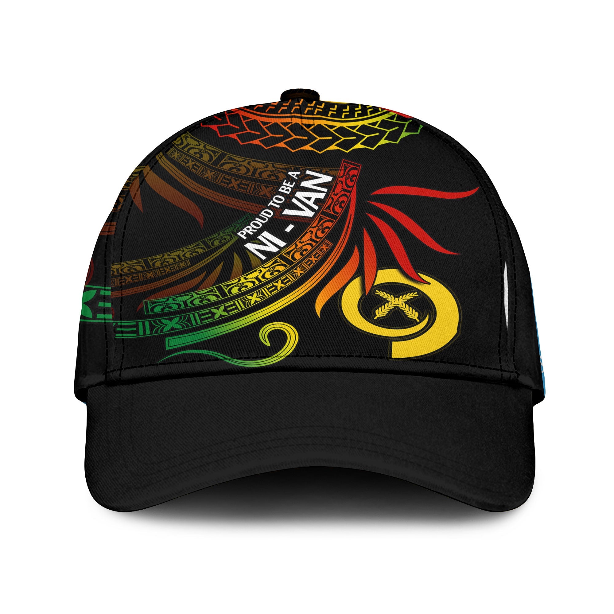 Custom Vanuatu Classic Cap Happy Independence Polynesian Proud To Be A Ni Van V1