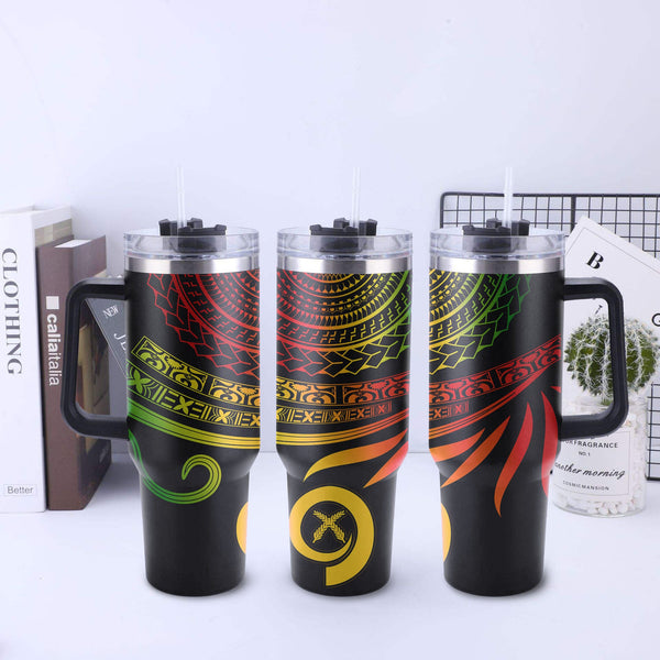 Custom Vanuatu Handle Tumbler Happy Independence Polynesian Proud To Be A Ni Van V2