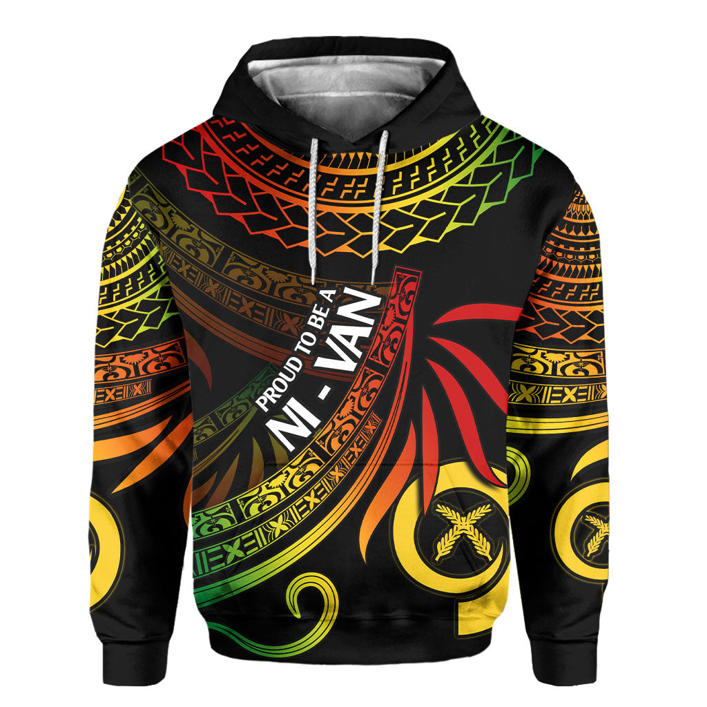 Custom Vanuatu Hoodie Happy Independence Polynesian Proud To Be A Ni Van V1