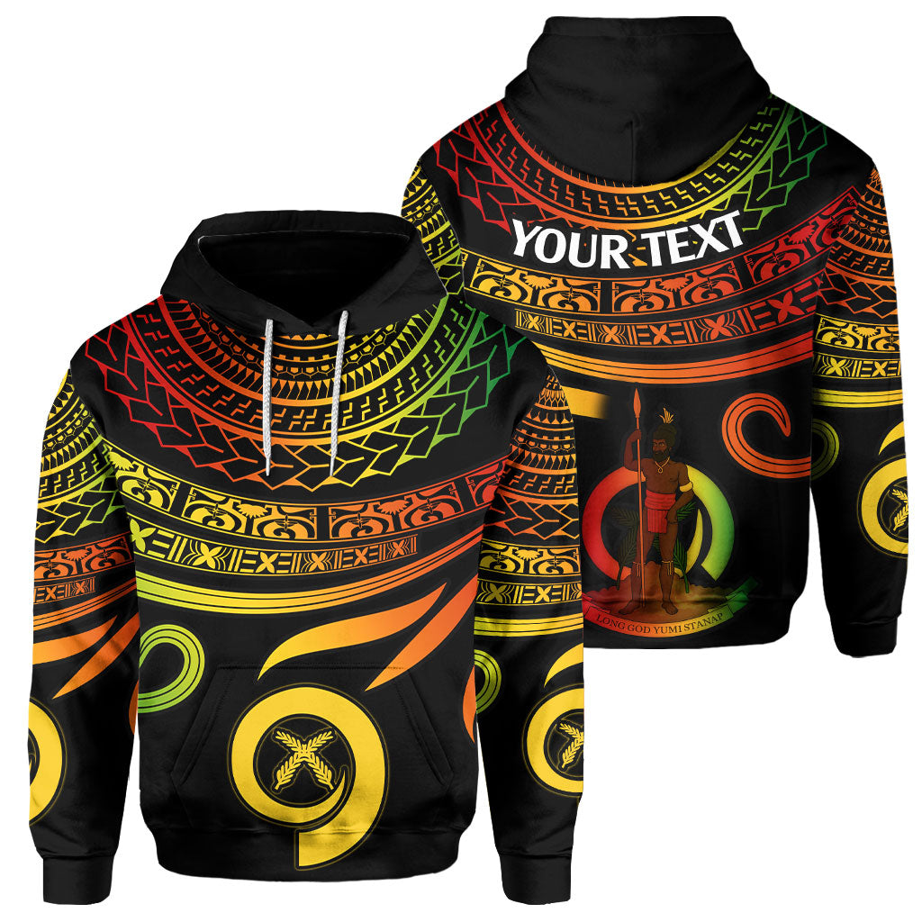 Custom Vanuatu Hoodie Happy Independence Polynesian Proud To Be A Ni Van V2