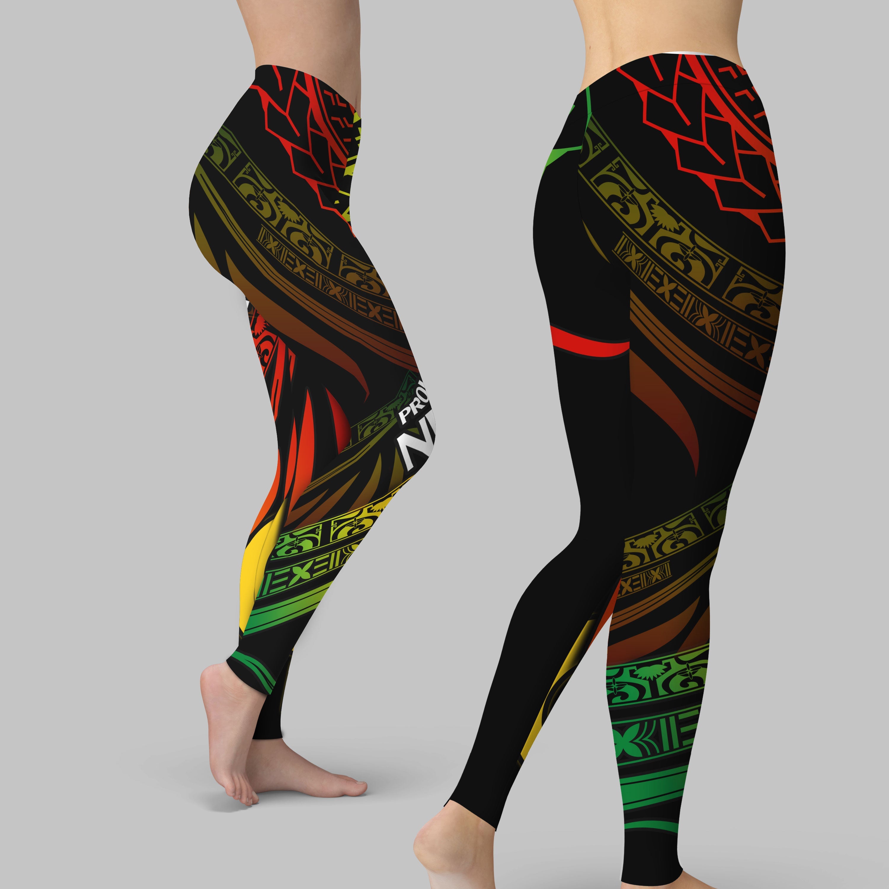 Custom Vanuatu Leggings Happy Independence Polynesian Proud To Be A Ni Van V1