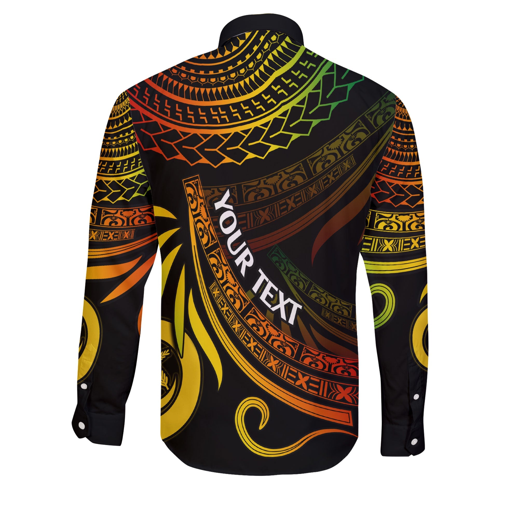 Custom Vanuatu Long Sleeve Button Shirt Happy Independence Polynesian Proud To Be A Ni Van V1