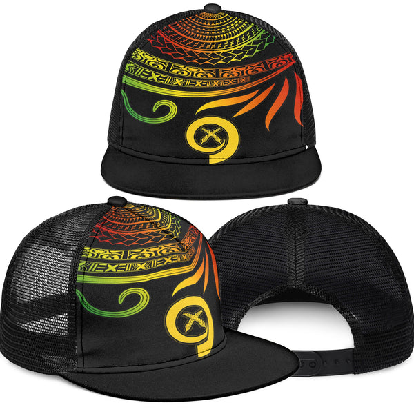 Custom Vanuatu Trucker Hat Happy Independence Polynesian Proud To Be A Ni Van V2