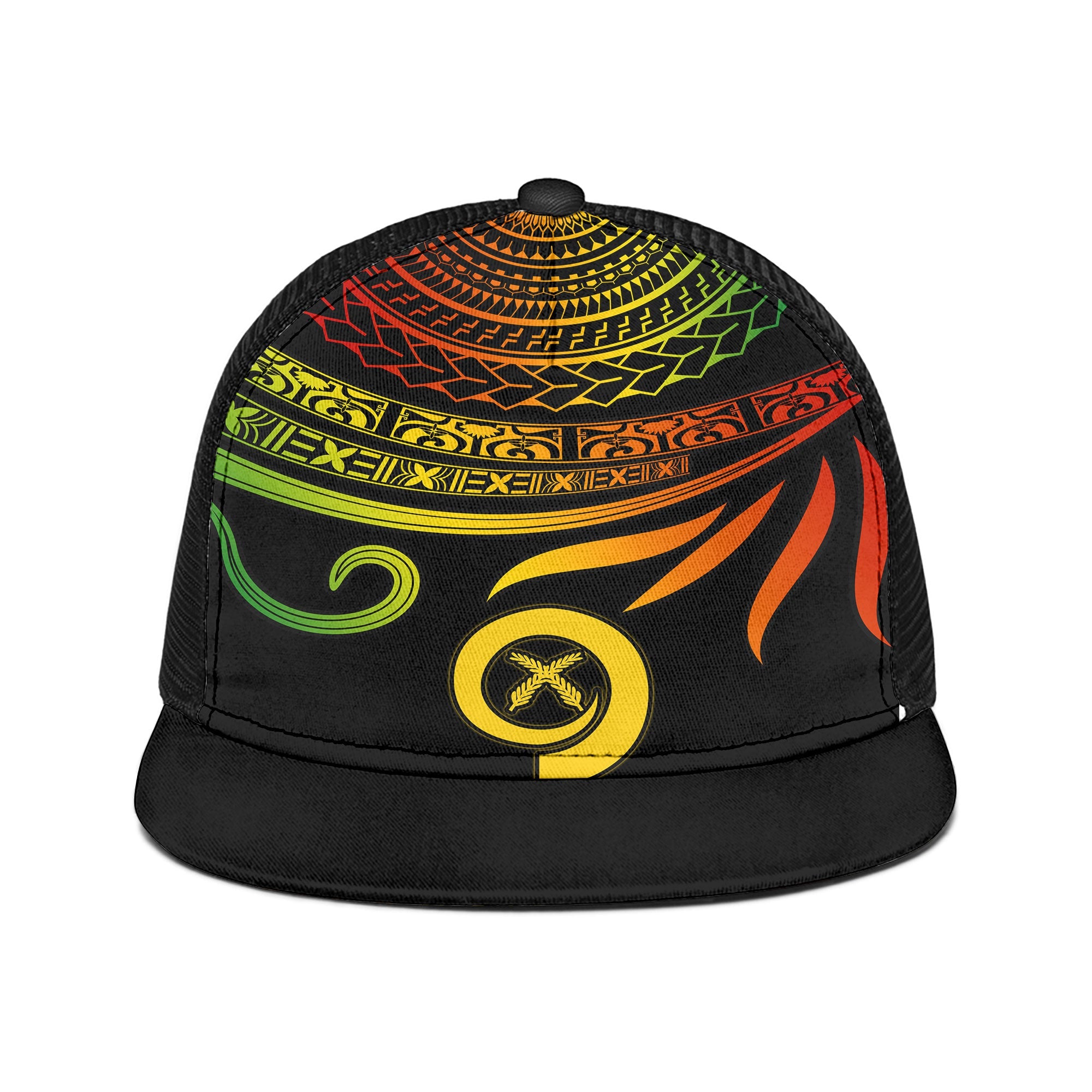 Custom Vanuatu Trucker Hat Happy Independence Polynesian Proud To Be A Ni Van V2