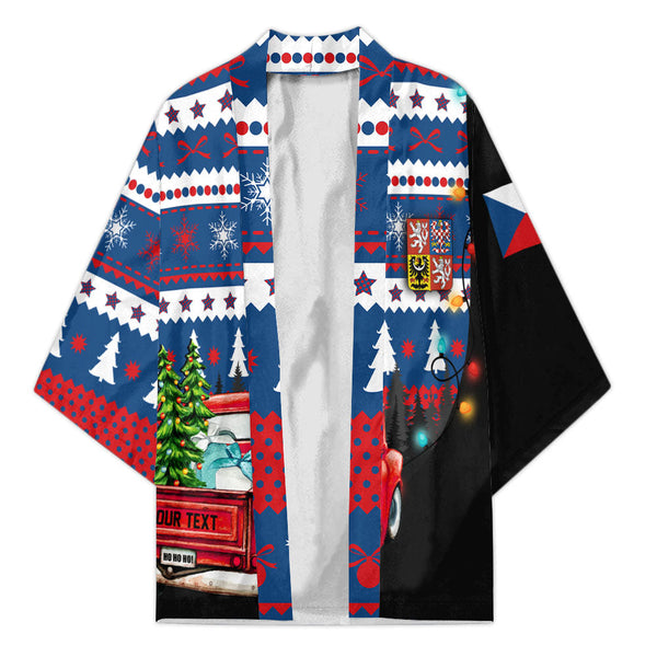 Czech Republic Kimono Coat Of Arms Christmas Style