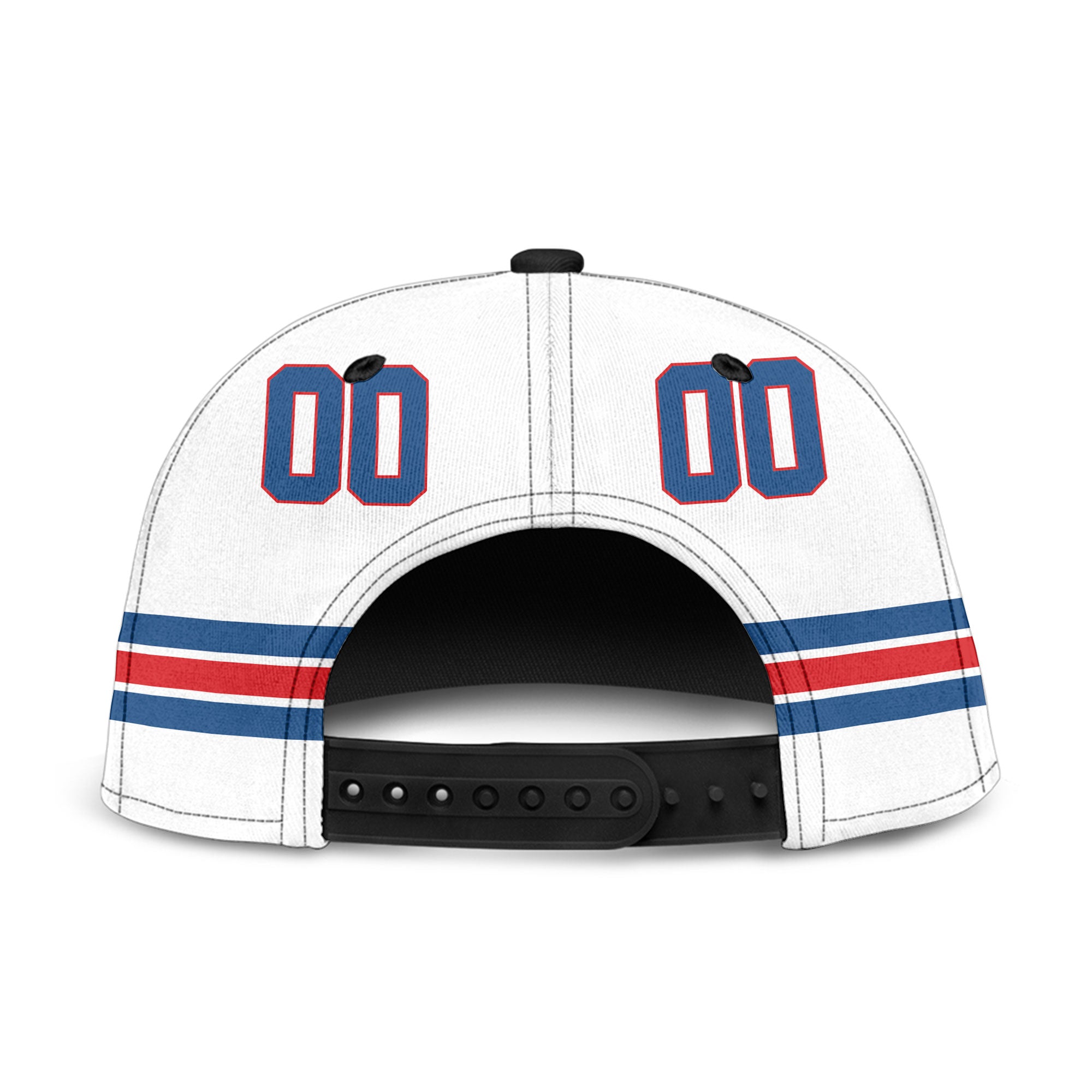 Czech Republic Snapback Hat Flag & Coat Of Arms Hockey Style