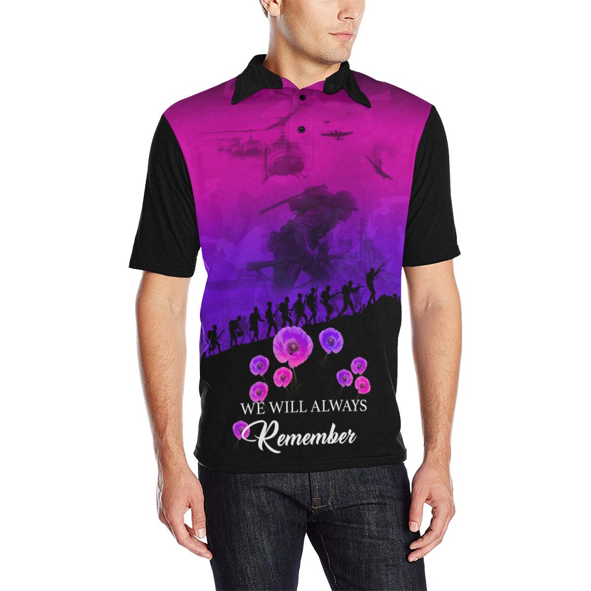 Anzac Polo - Anzac Lest We Forget Ver01 Polo Shirt