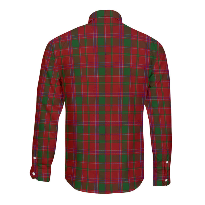 Dalziel 02Tartan Crest Long Sleeve Button Shirt