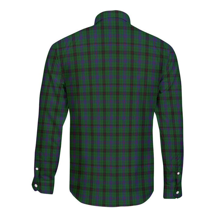 Davidson Tartan Plaid Long Sleeve Button Shirt