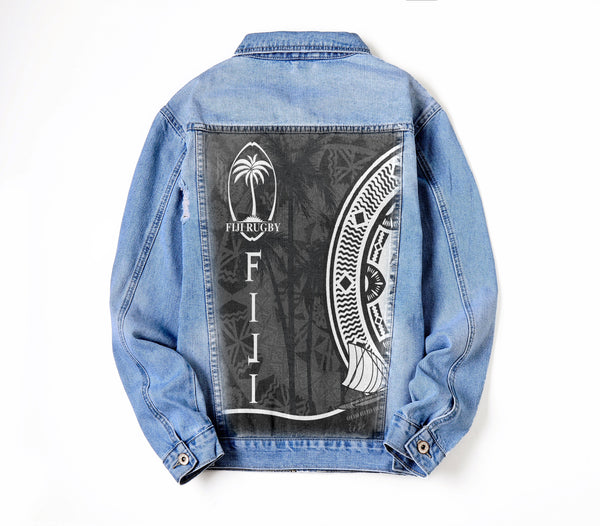 Fiji Rugby Denim Jacket