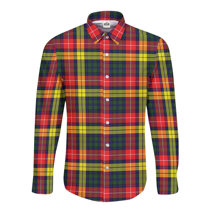 Dewar Tartan Plaid Long Sleeve Button Shirt