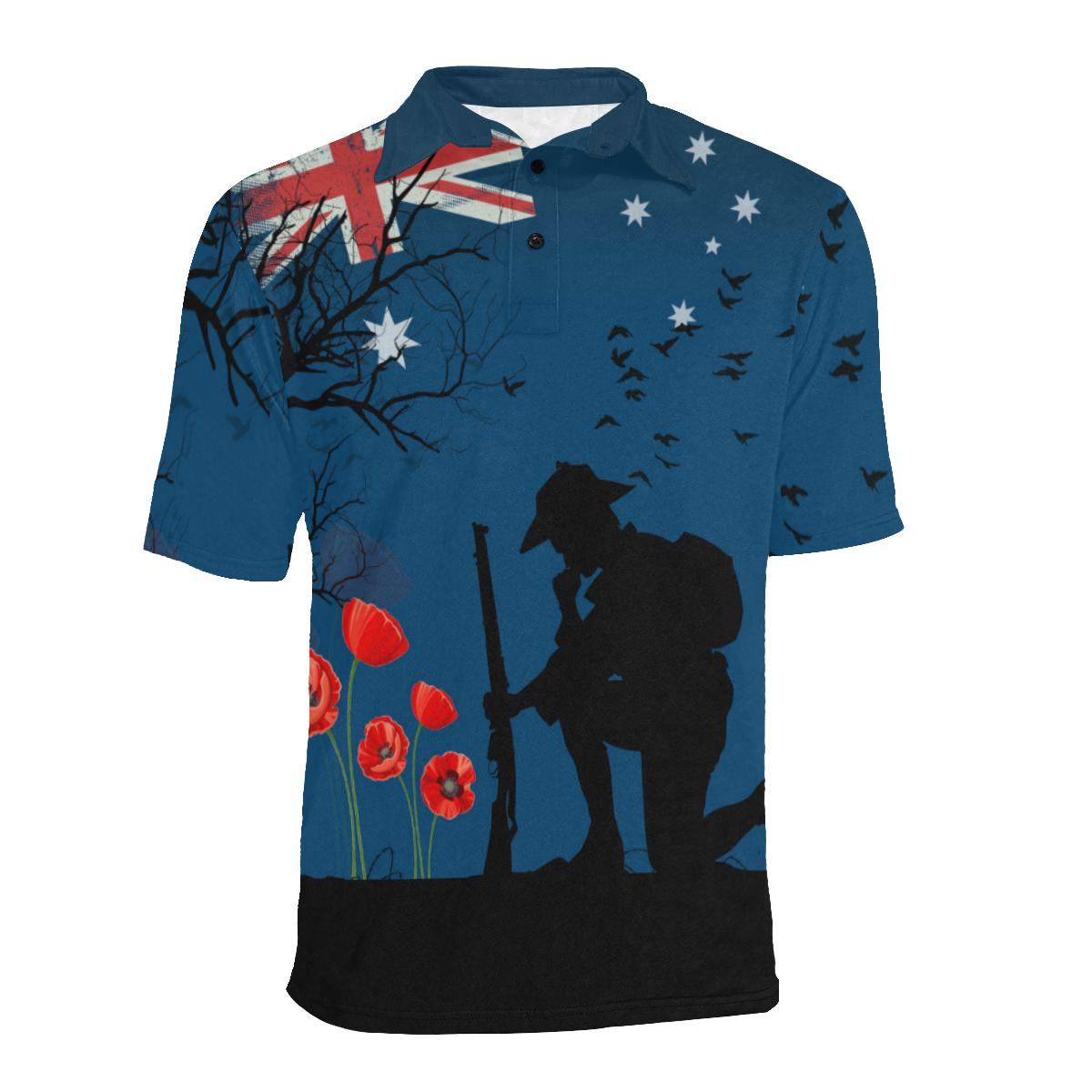 Anzac Polo - Anzac Lest We Forget Ver04 Polo Shirt
