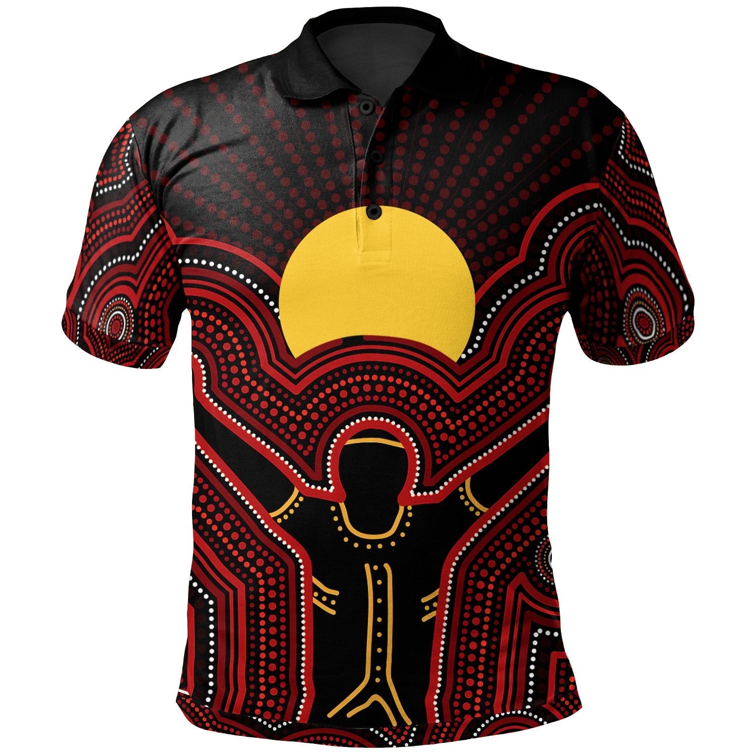 Aboriginal Polo - The Sun Always Shines Polo Shirt