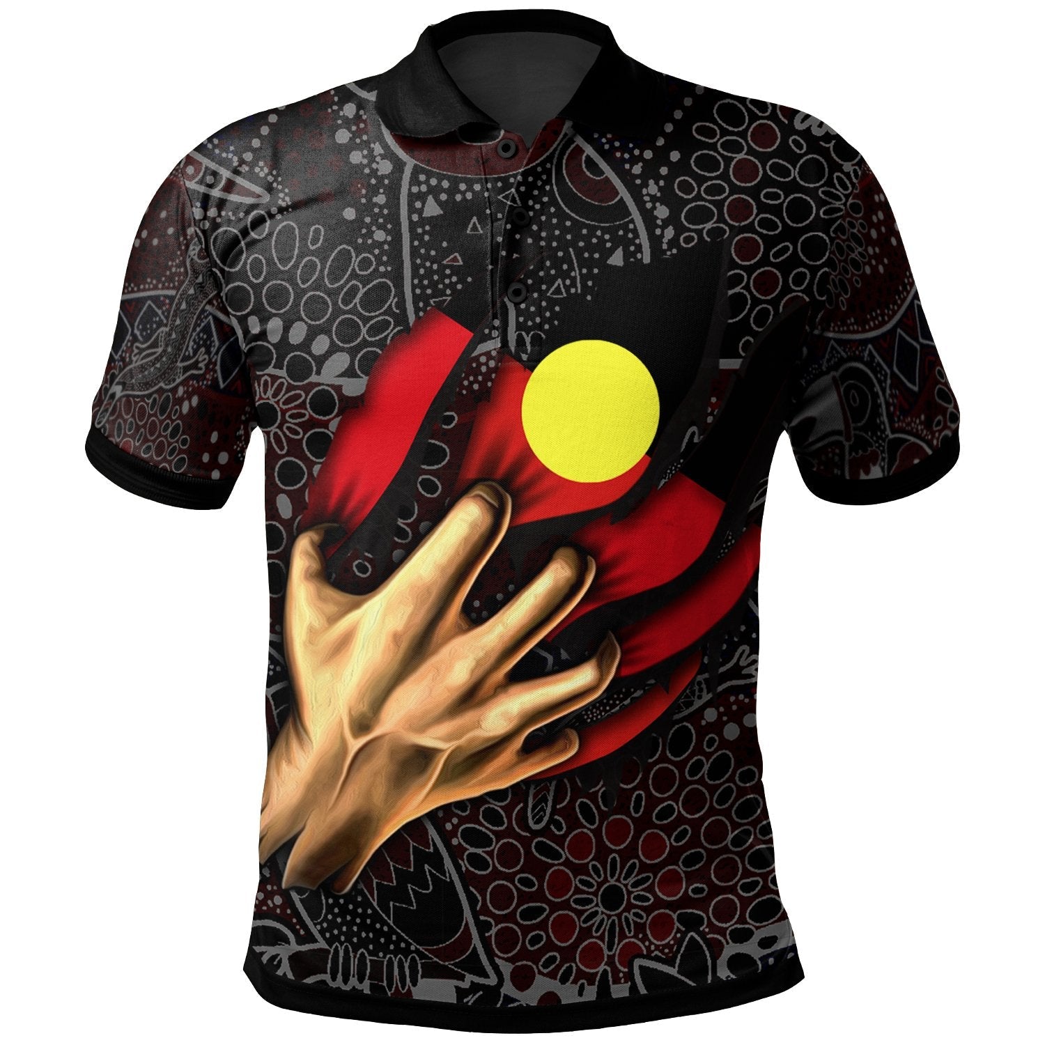 Aboriginal Polo - Aboriginal Blood In Me Polo Shirt