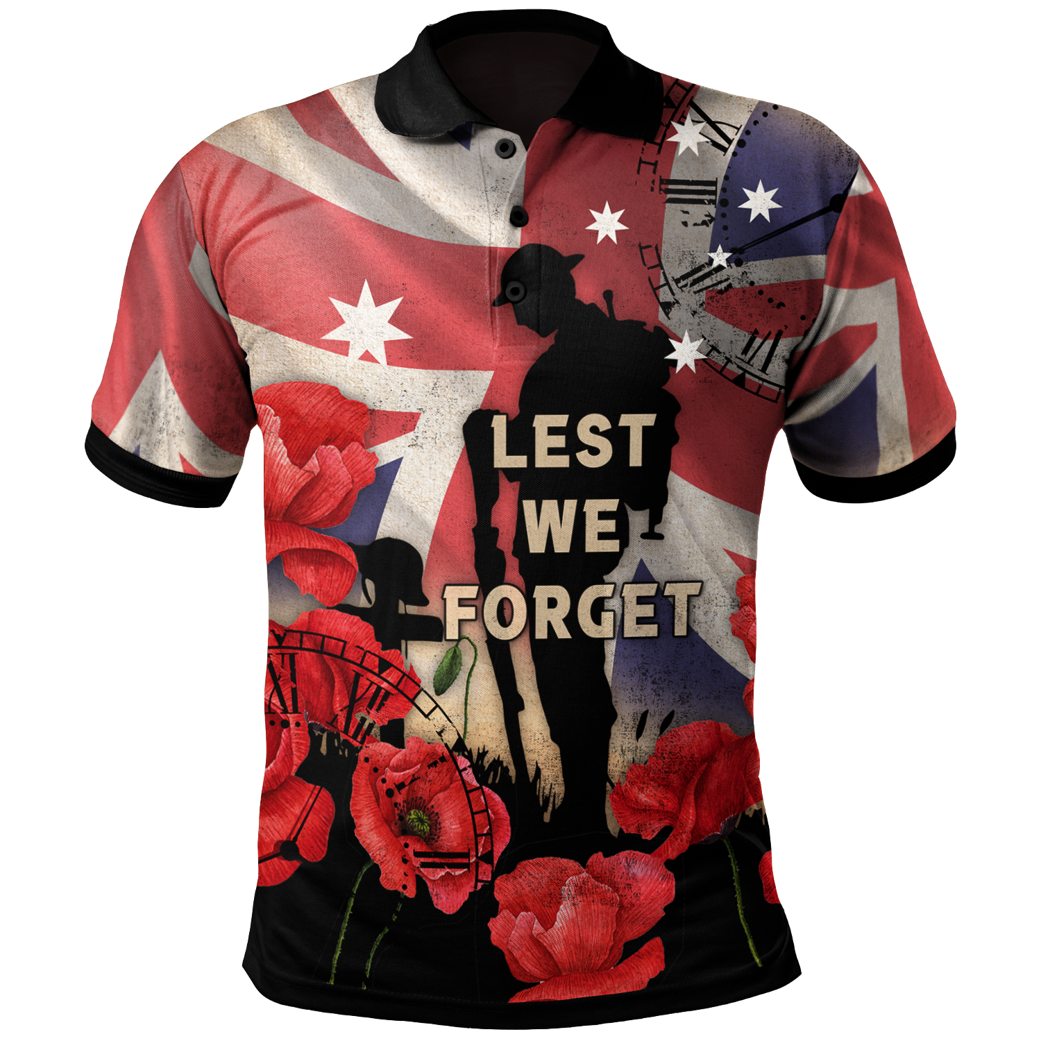 Anzac Polo - A Day We Will Never Forget Polo Shirt