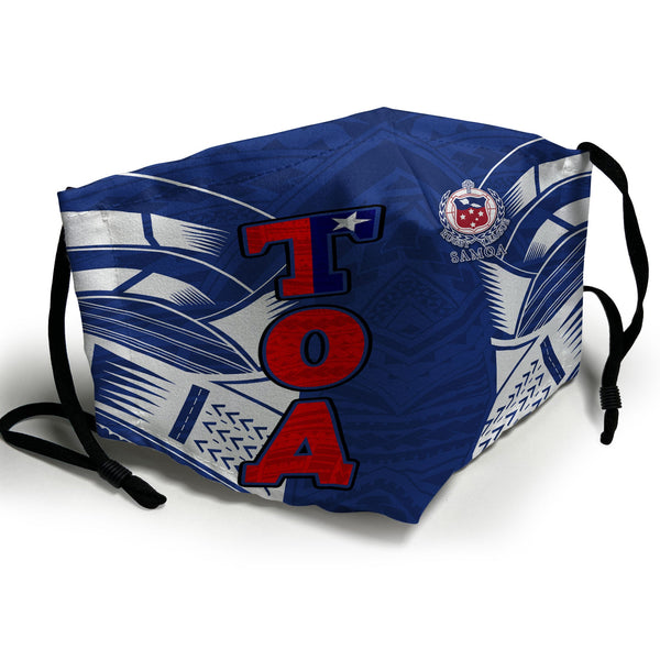 TOA Samoa Rugby Face Mask